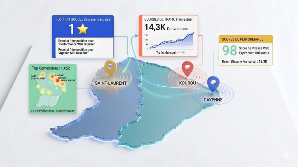 création de site internet professionnel en Guyane