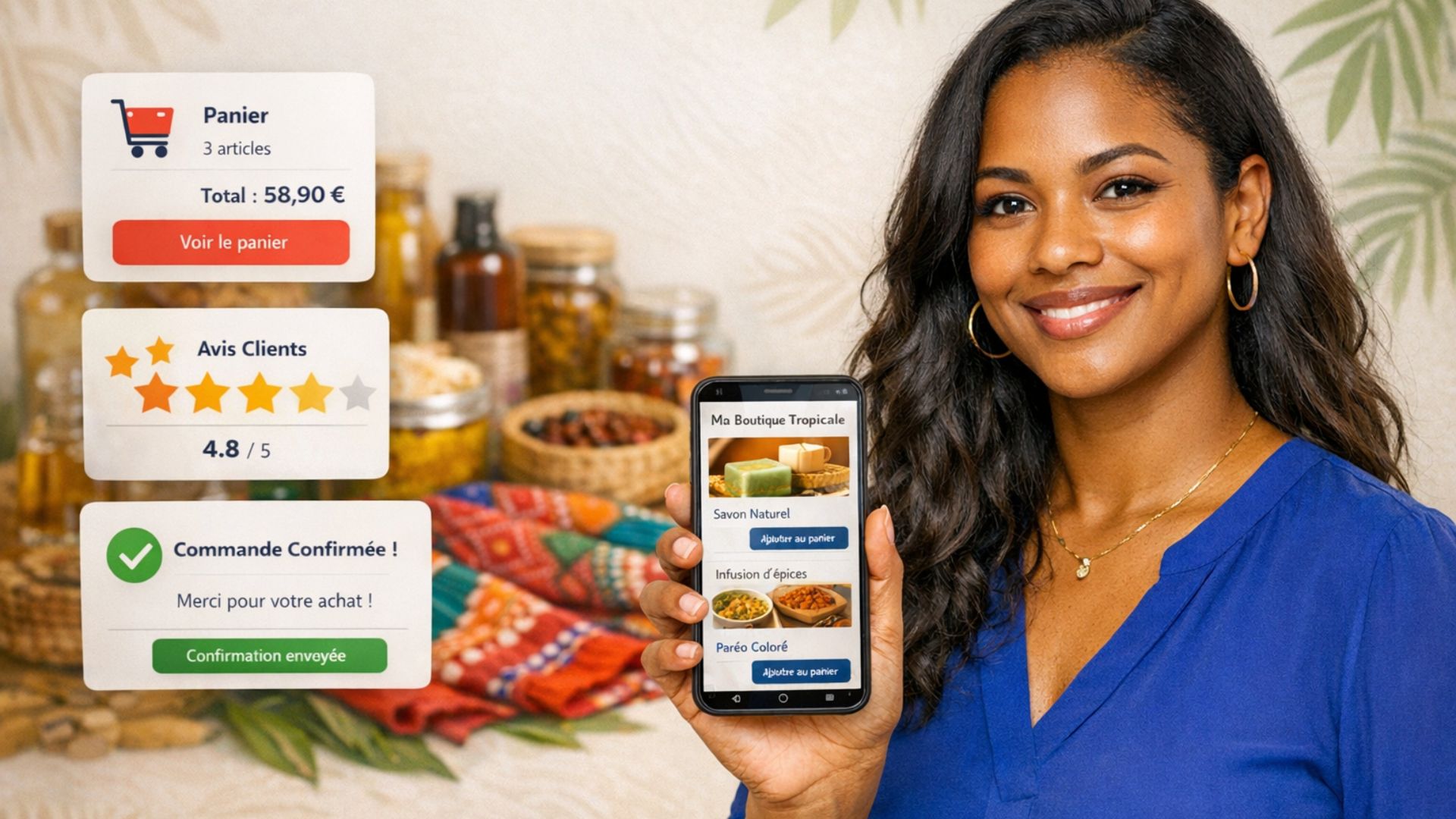 lancer boutique en ligne guyane