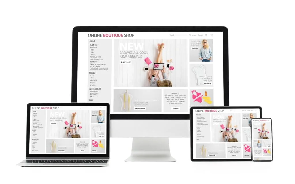 Ecommerce design theme