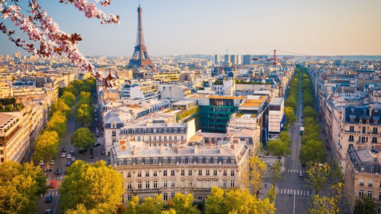 Vue de la ville de Paris dans laquelle l´agence Altosor Communication propose ses services de création de site web