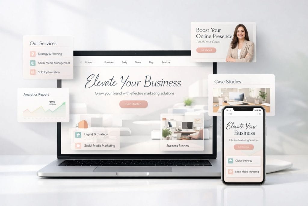 wordpress showcase site