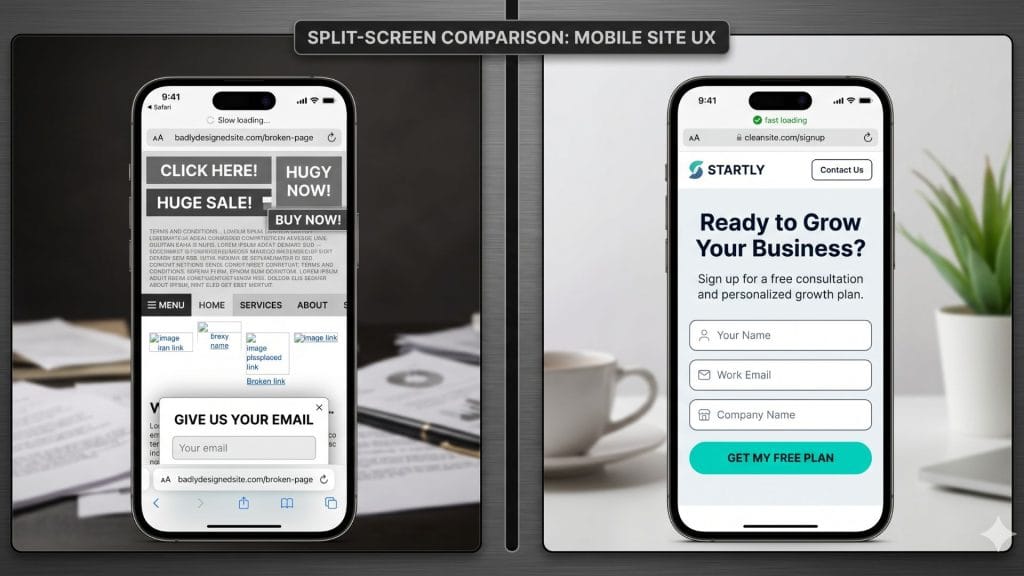 landing page google ads